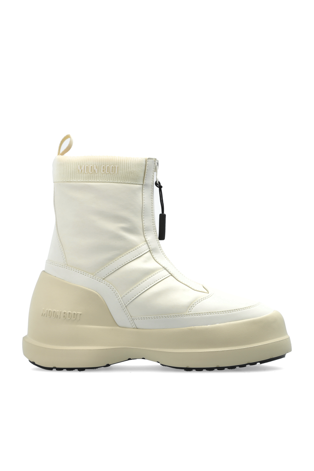 White Snow boots MB Luna Zip Moon Boot - Vitkac AS